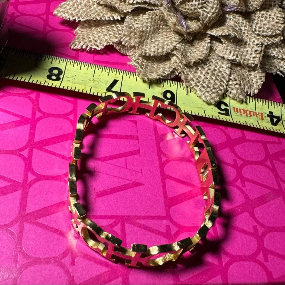 CH Logo Gold Bracelet